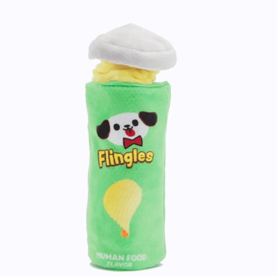Fingles Can Plush Tug Toy