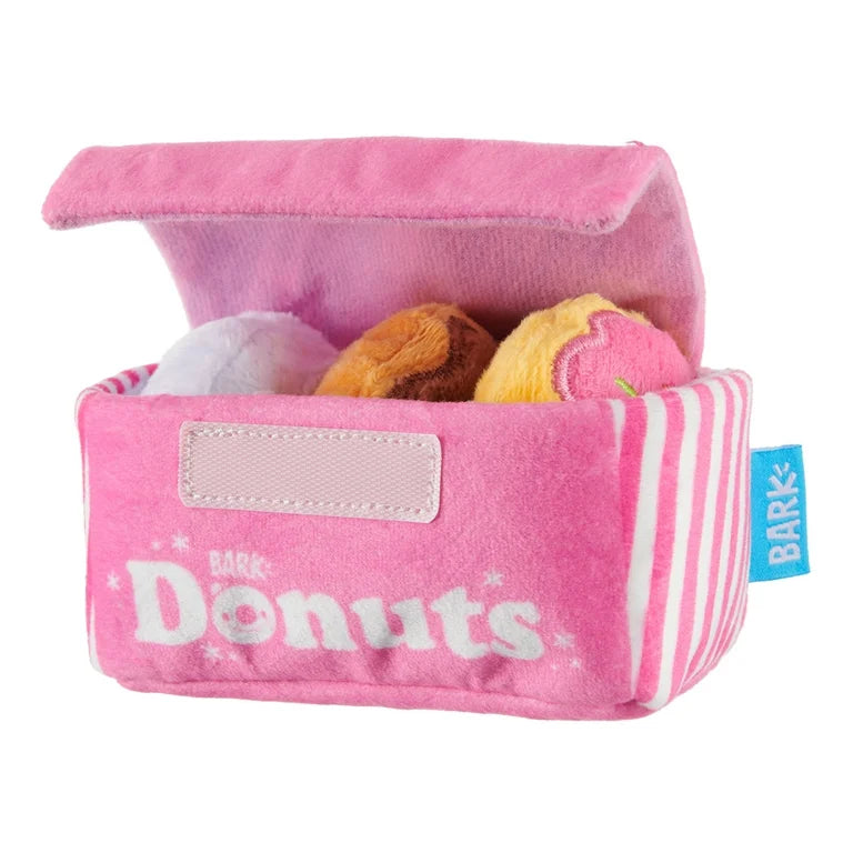 BARK Barker's Dozen Donuts Dog Toy