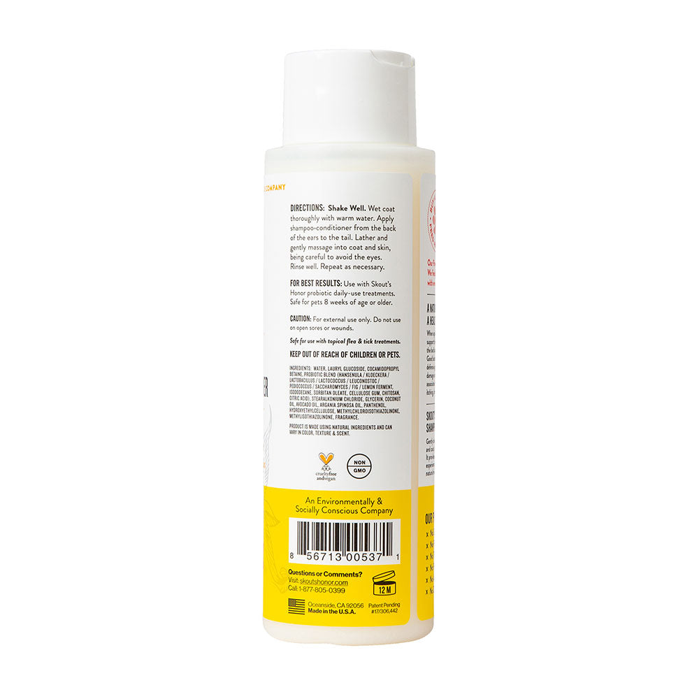 Skout'S Honor Probiotic Shampoo+Conditioner Honeysuckle 16oz