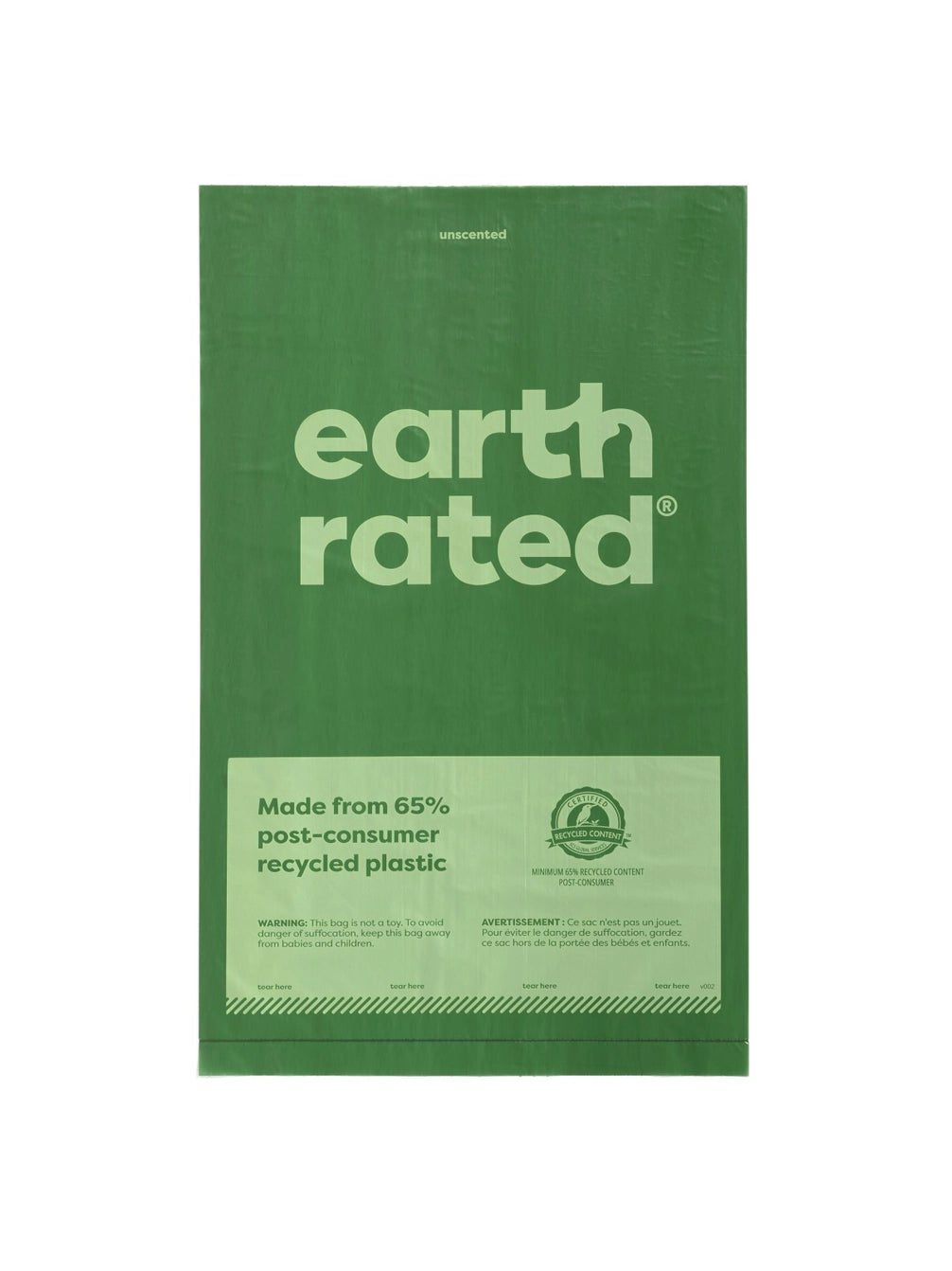 Earth Rated Lavender Scented Single Roll Dog Poop Bags, Count of 300