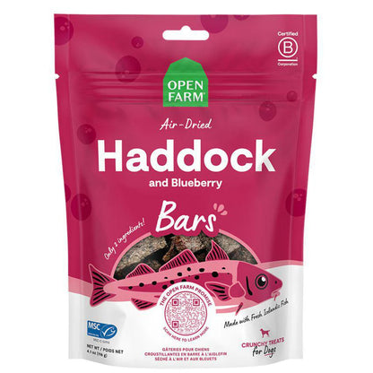 Air-Dried Haddock & Blueberry Dog Treat Bars Bars