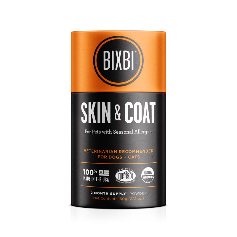 Bixbi Skin & Coat Superfood Powder Supplement for Dogs, 60 grams