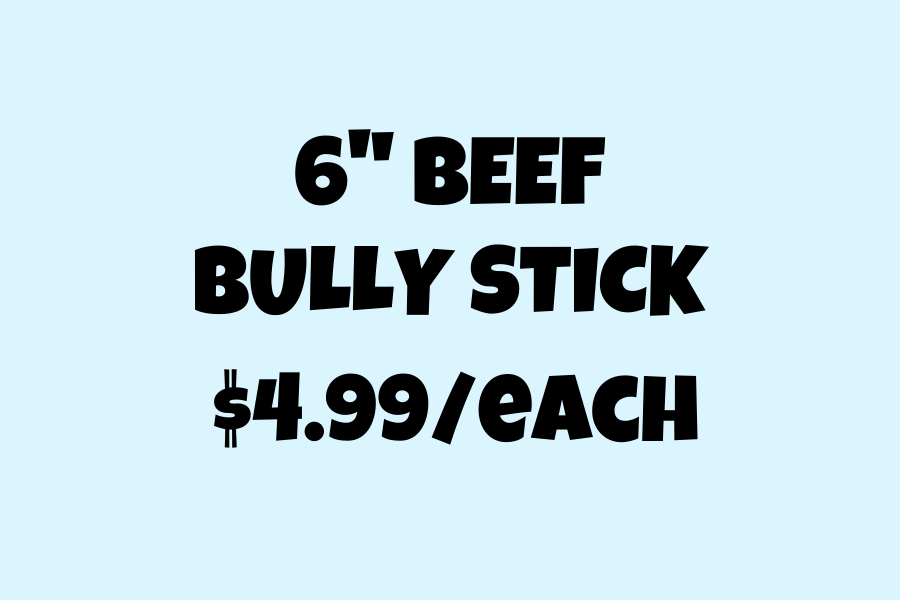 Beef Bully Stick 6"