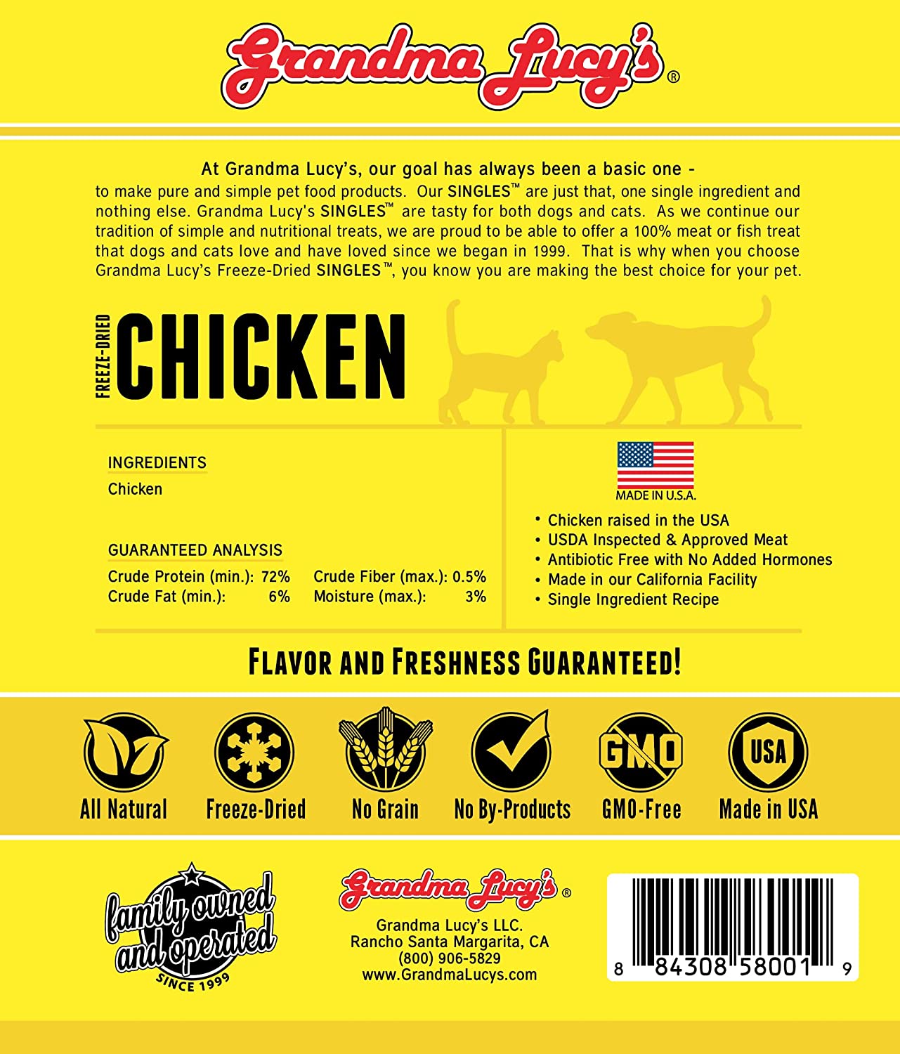 Freeze-Dried Chicken Breast Treat