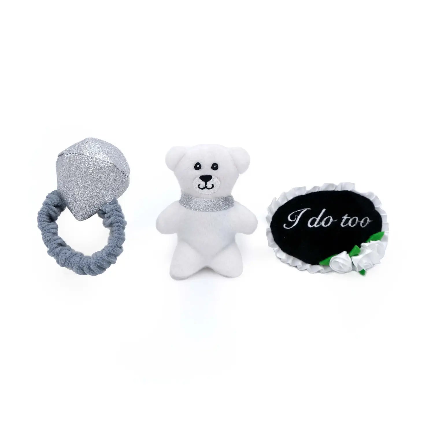 Wedding ring dog sales toy