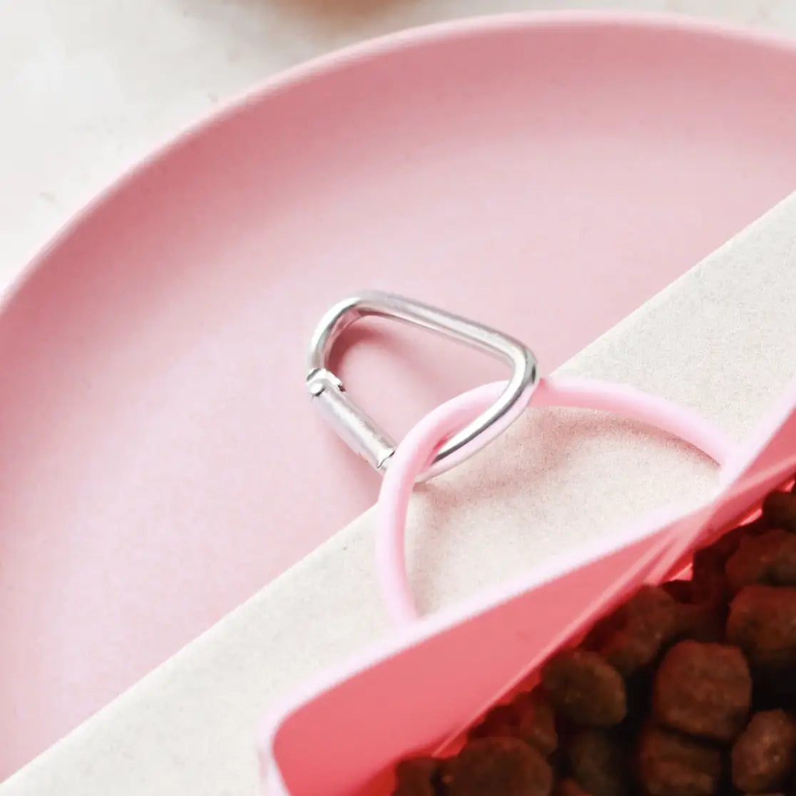 Cocopup Foldable Travel Bowl - Pink