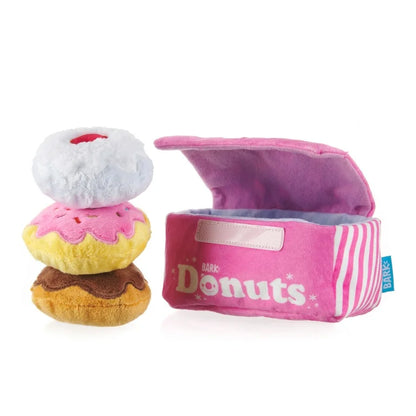 BARK Barker's Dozen Donuts Dog Toy