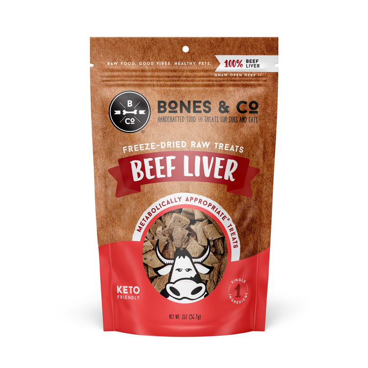 Bones & Co Beef Liver Freeze-Dried Dog Treats