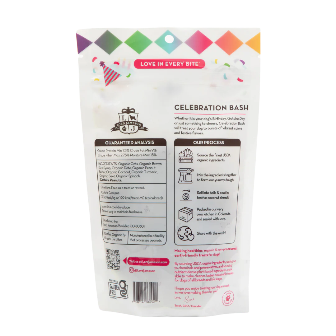 Celebration Bash Organic Treat