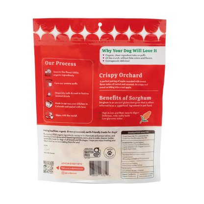 Crispy Orchard Organic Dog Treats