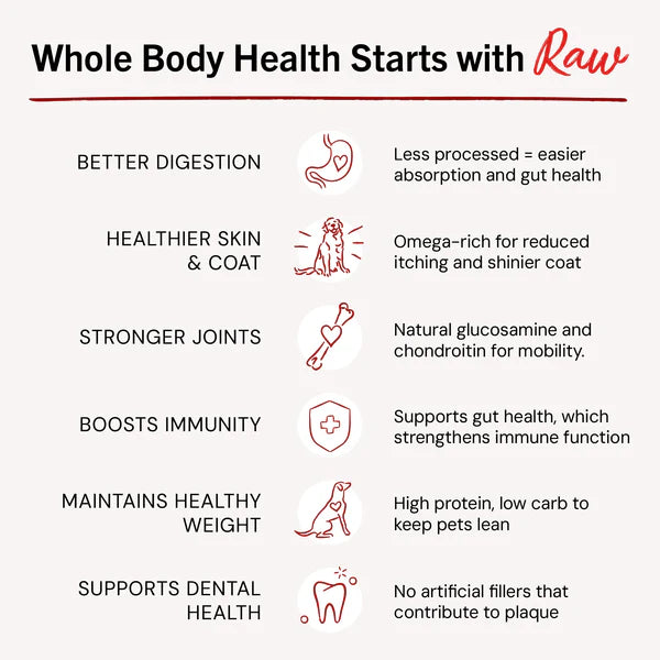 Beef & Salmon Freeze-Dried Raw Dinner Patties for Puppies