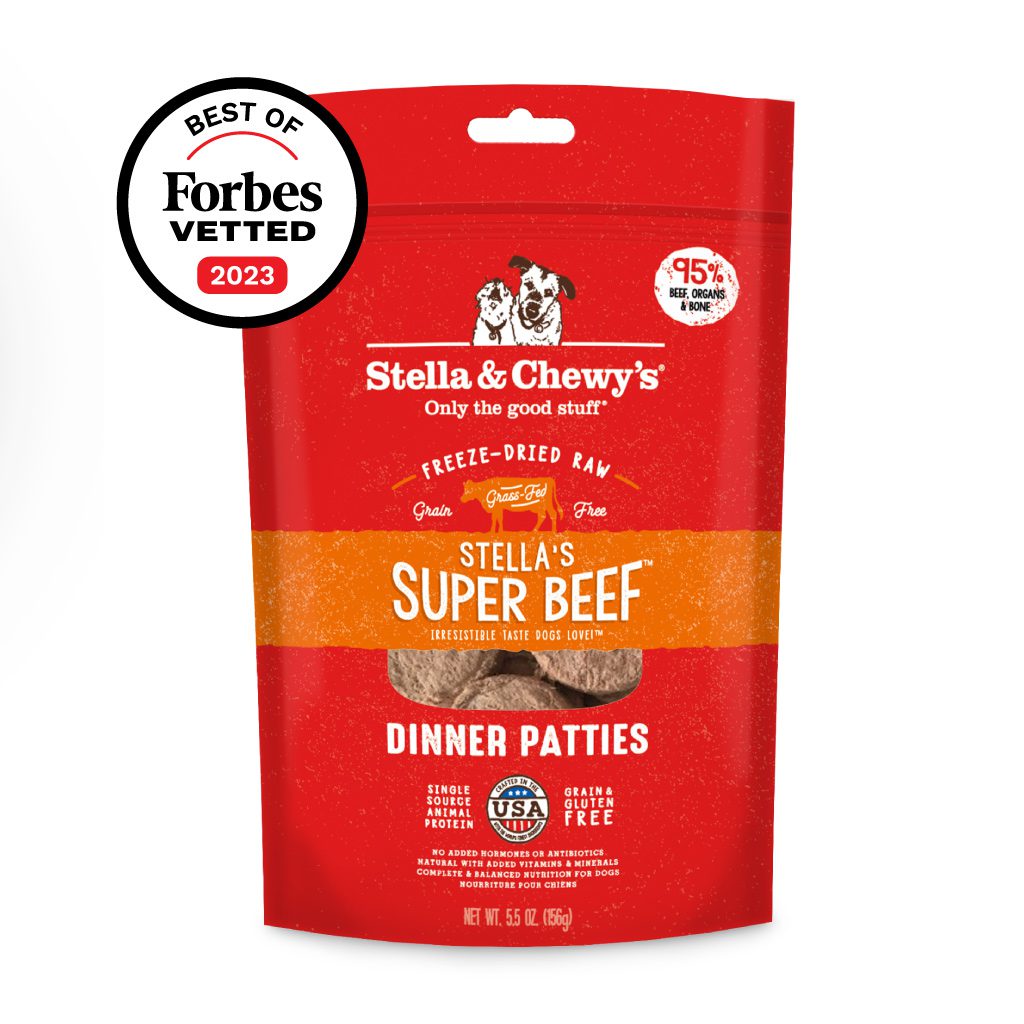 Stella’s Super Beef Freeze-Dried Raw Dinner Patties - 14oz