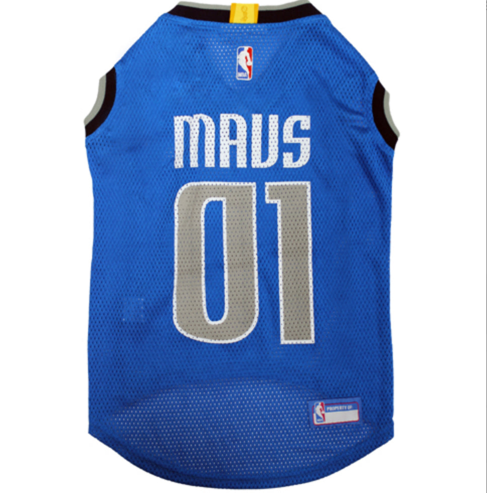 Dallas Mavericks Dog Jersey