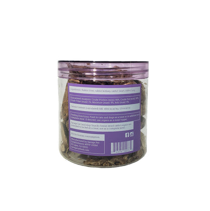 Freeze-Dried Rabbit Organs