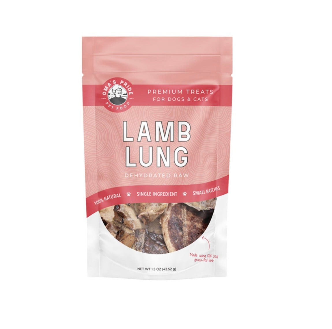 Dehydrated Raw Lamb Lung
