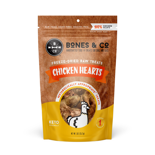 Chicken Hearts Freeze Dried