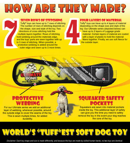 Tuffy® Ultimate™ No Stuff Tug-O-War