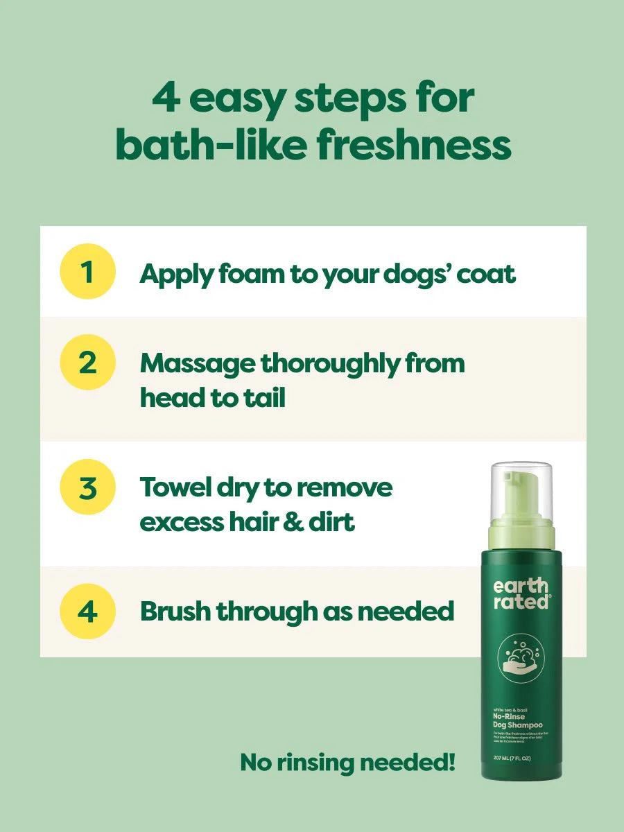 No-Rinse Dog Shampoo