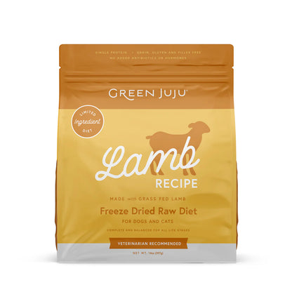 Lamb Recipe - Freeze Dried Raw Diet