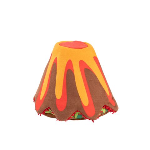 VOLCANO 3-IN-1 PUZZLE FETCH DOG TOY