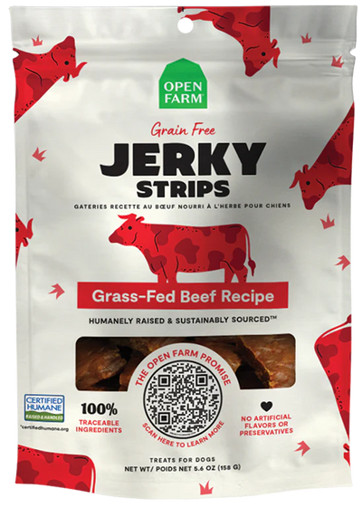 Grain-Free Grass-Fed Beef Jerky Strips