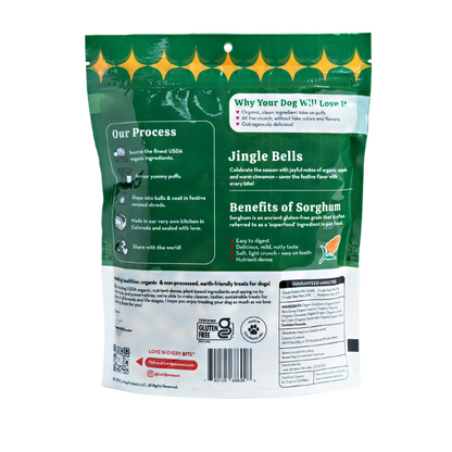 Jingle Bells Organic Dog Treats