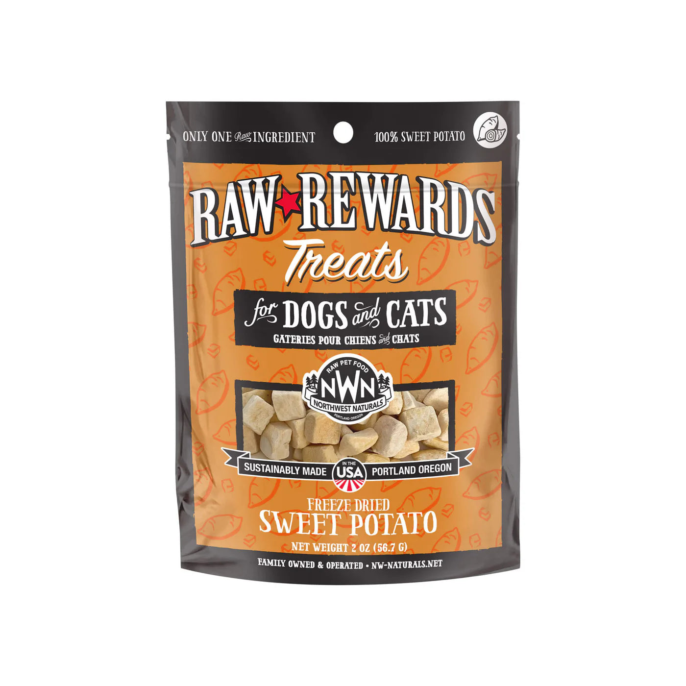 Freeze Dried Sweet Potato Treats