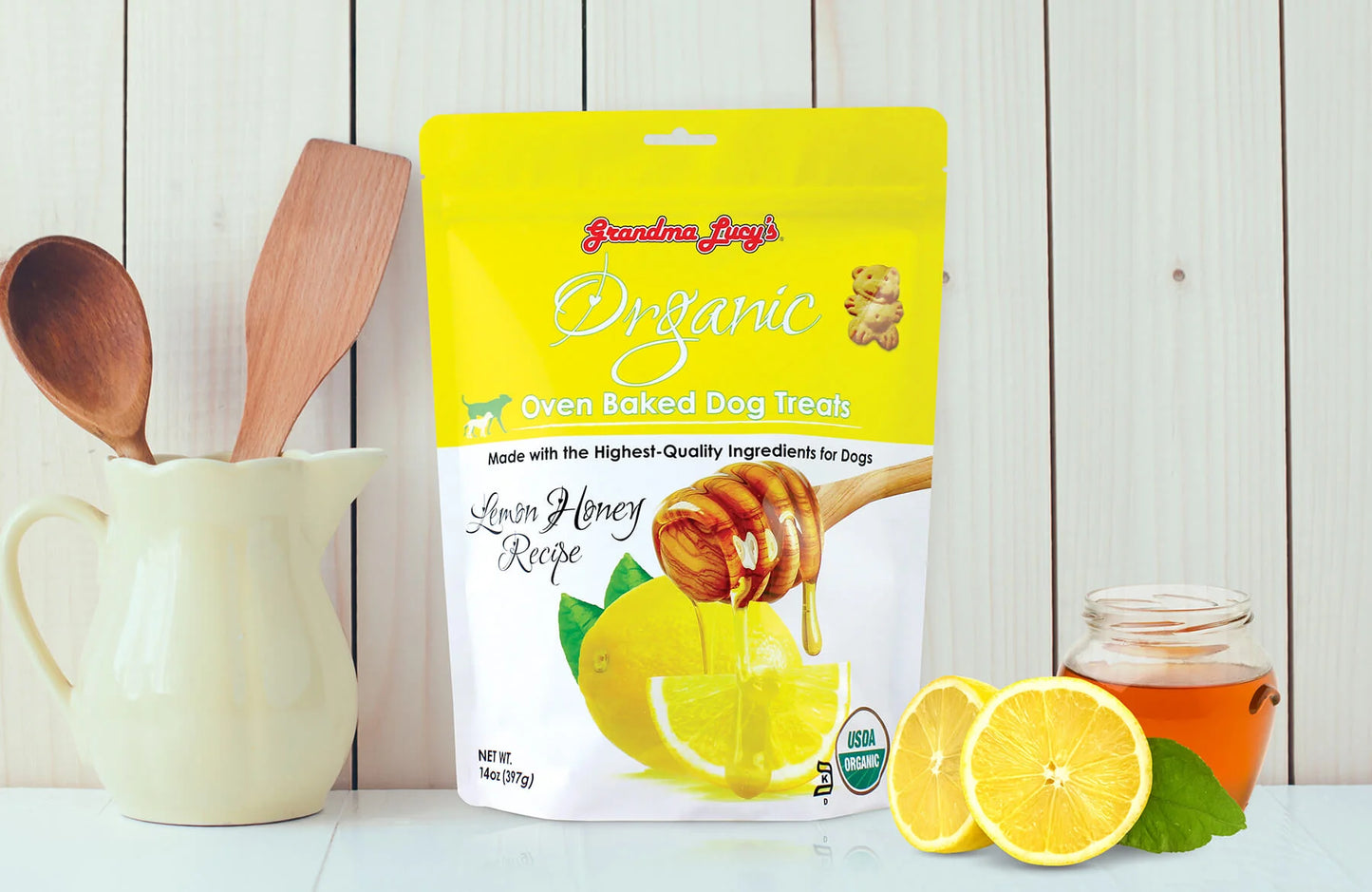 Grandma Lucy's Organic Lemon Honey Treats