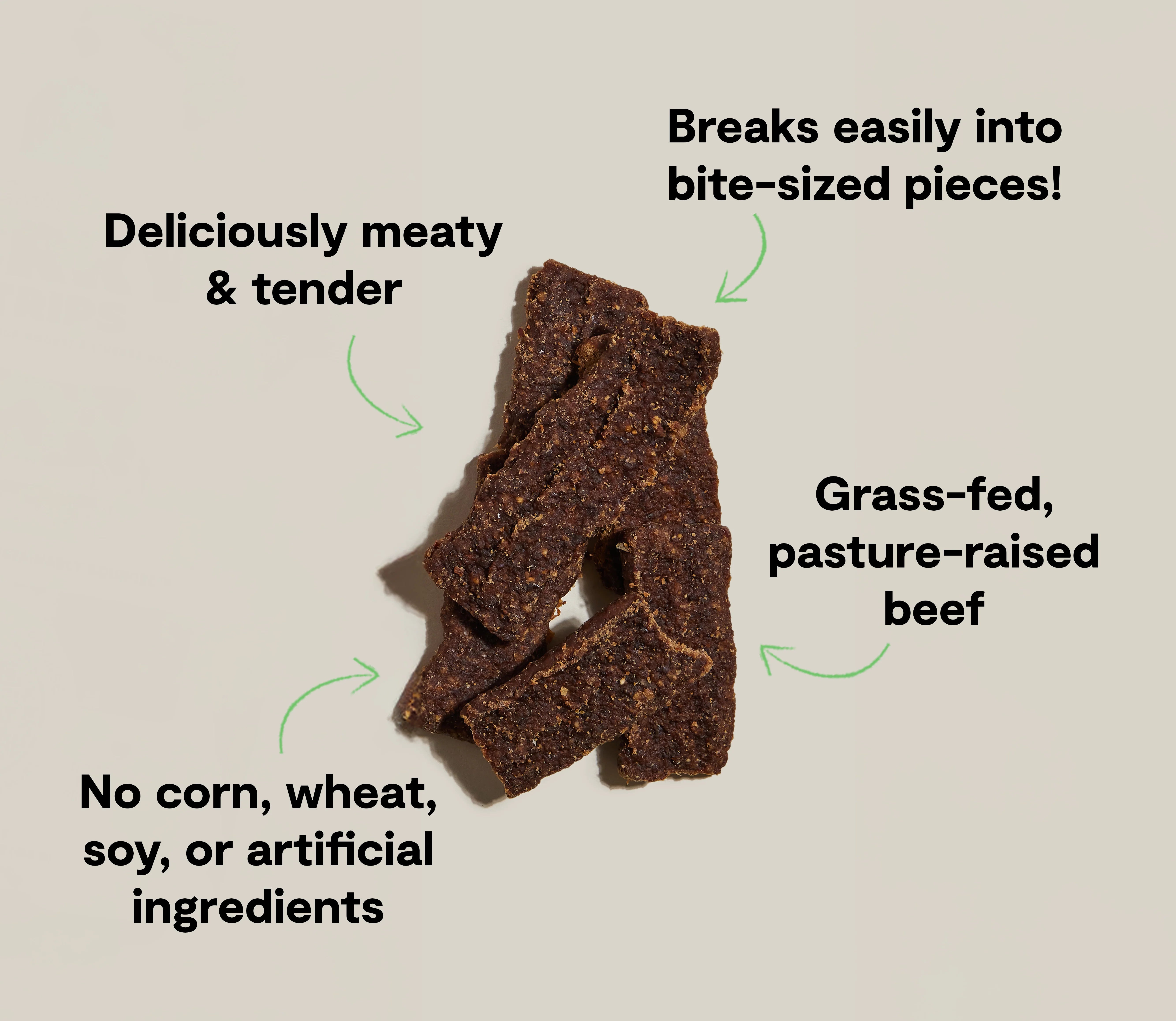 Grain-Free Grass-Fed Beef Jerky Strips