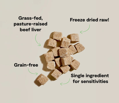 Freeze Dried Raw Beef Liver