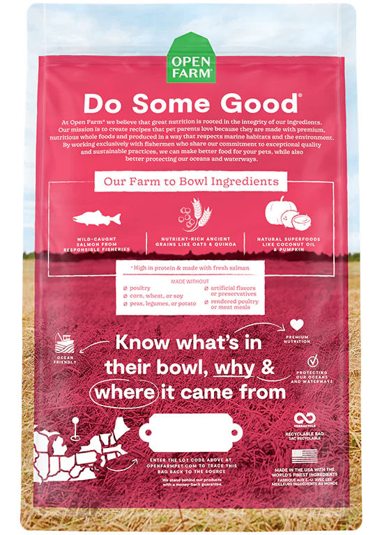 Wild-Caught Salmon & Ancient Grains Dry Dog Food