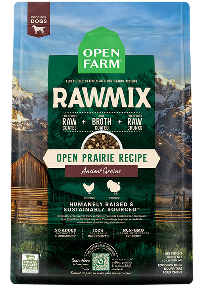 Open Farm - Open Prairie Ancient Grains RawMix for Dogs