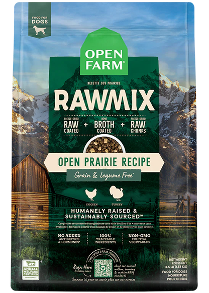 Open Farm Open Prairie Grain-Free RawMix for Dogs