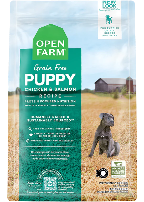 Open Farm Puppy Grain-Free Dry Dog Food - 4lb