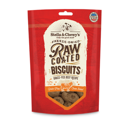 Grass-Fed Beef Raw Coated Biscuits