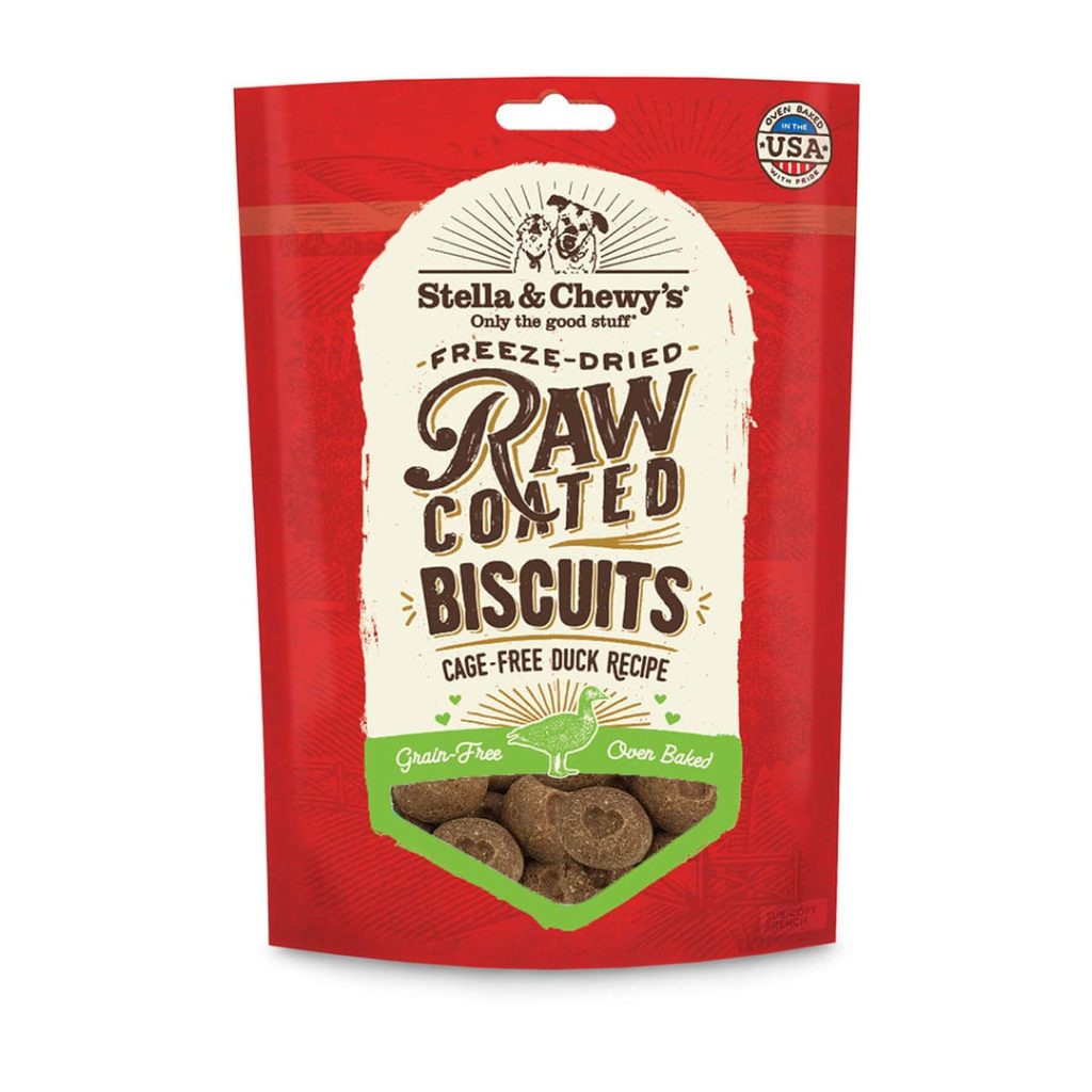 Cage Free Duck Raw Coated Biscuits