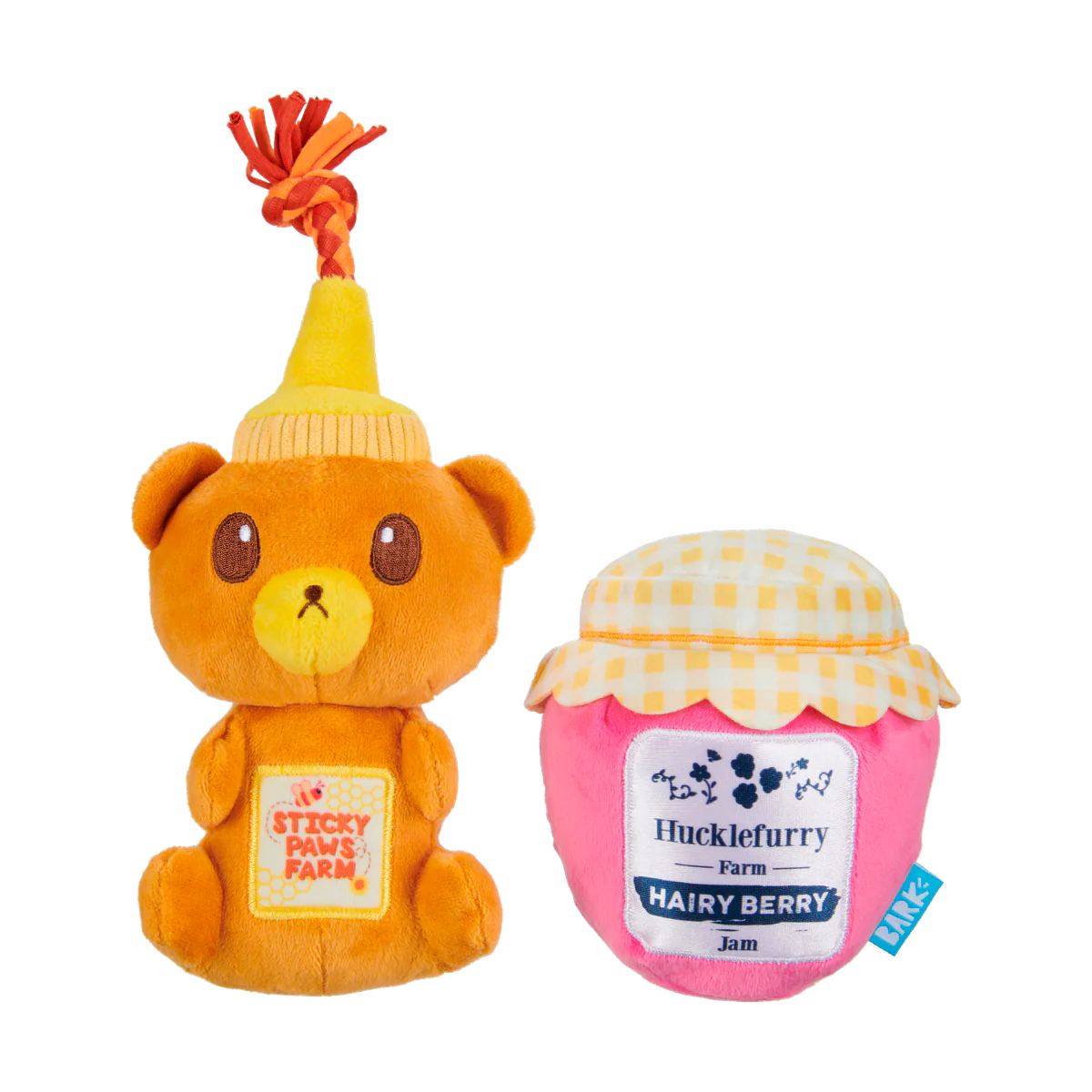 That's My Jam, Honey Plush Multi-Part + Enrichment Dog Toy