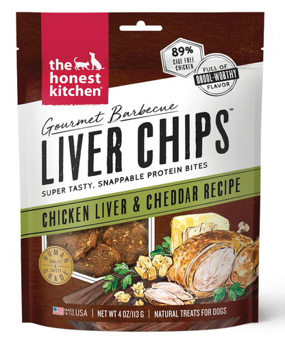 Gourmet Chicken Liver & Cheddar Chips