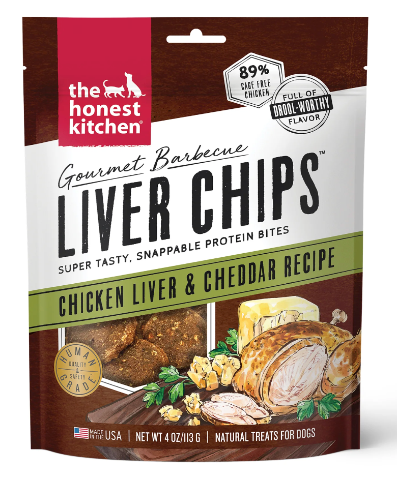 Gourmet Chicken Liver & Cheddar Chips