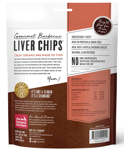 Gourmet Beef Liver & Cheddar Chips