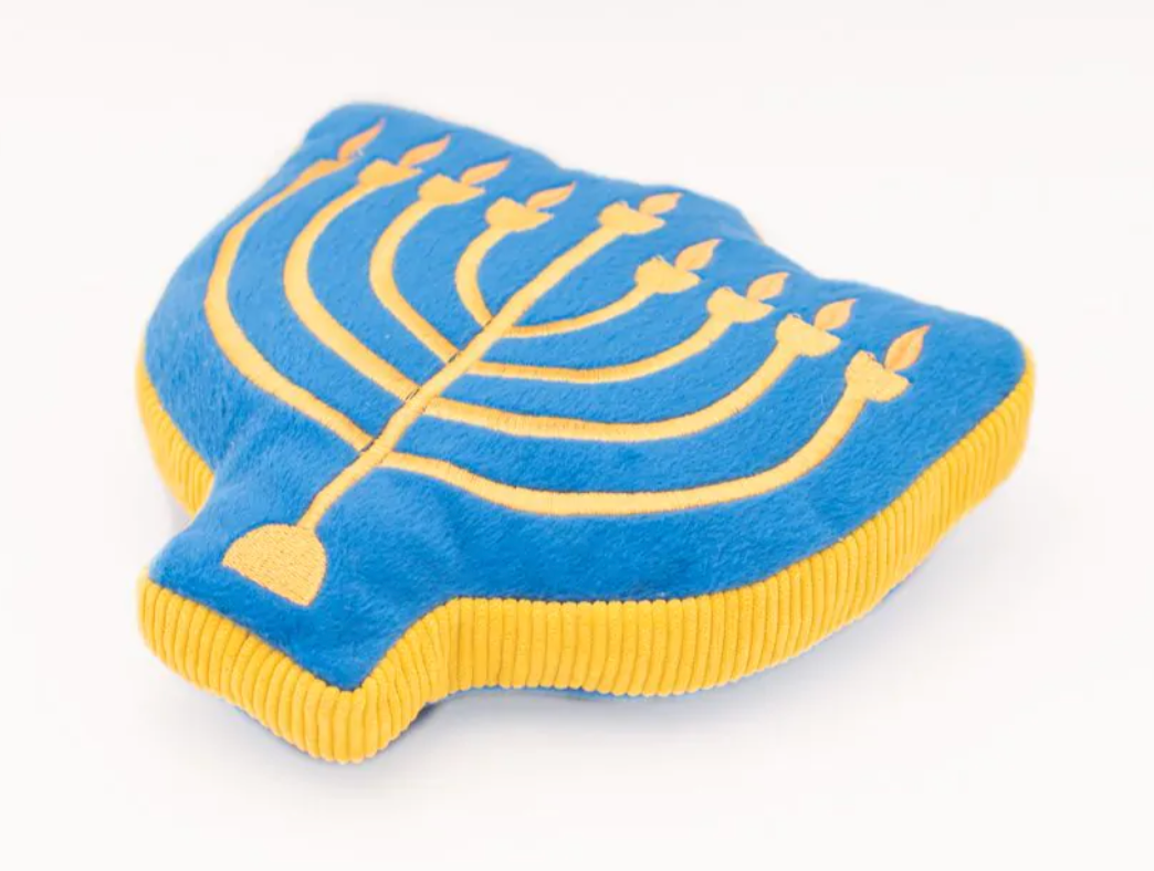 Hanukkah Squeakie Pattiez – Menorah