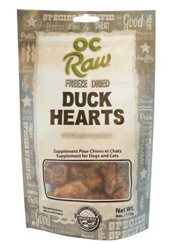 Freeze-Dried Duck Hearts