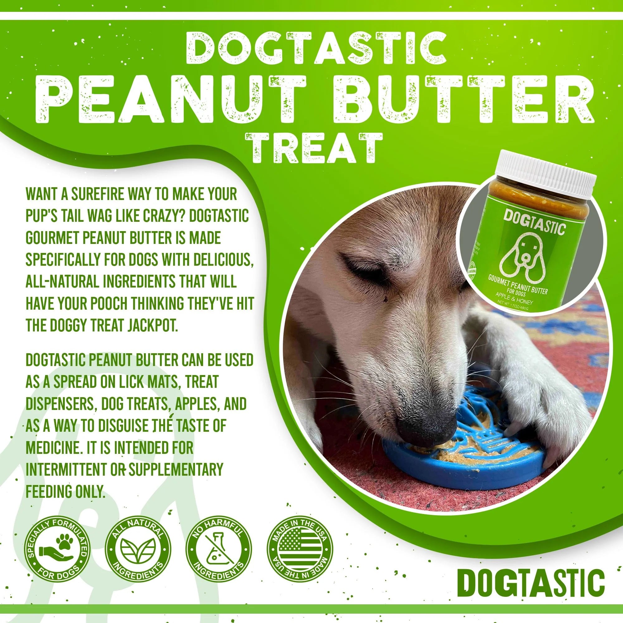 Gourmet Peanut Butter - Apple & Flax Seed