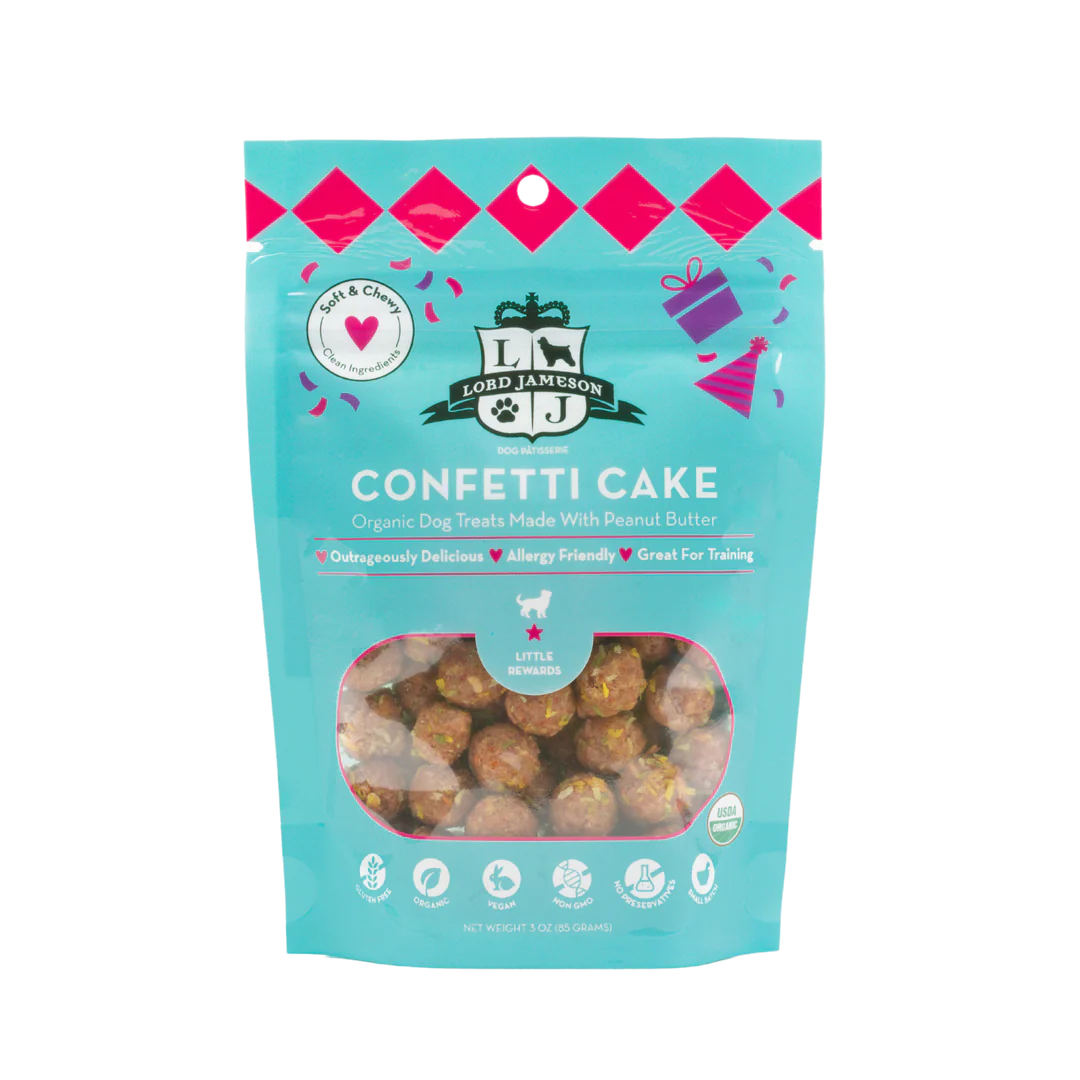 Confetti Cake Organic Dog Treats
