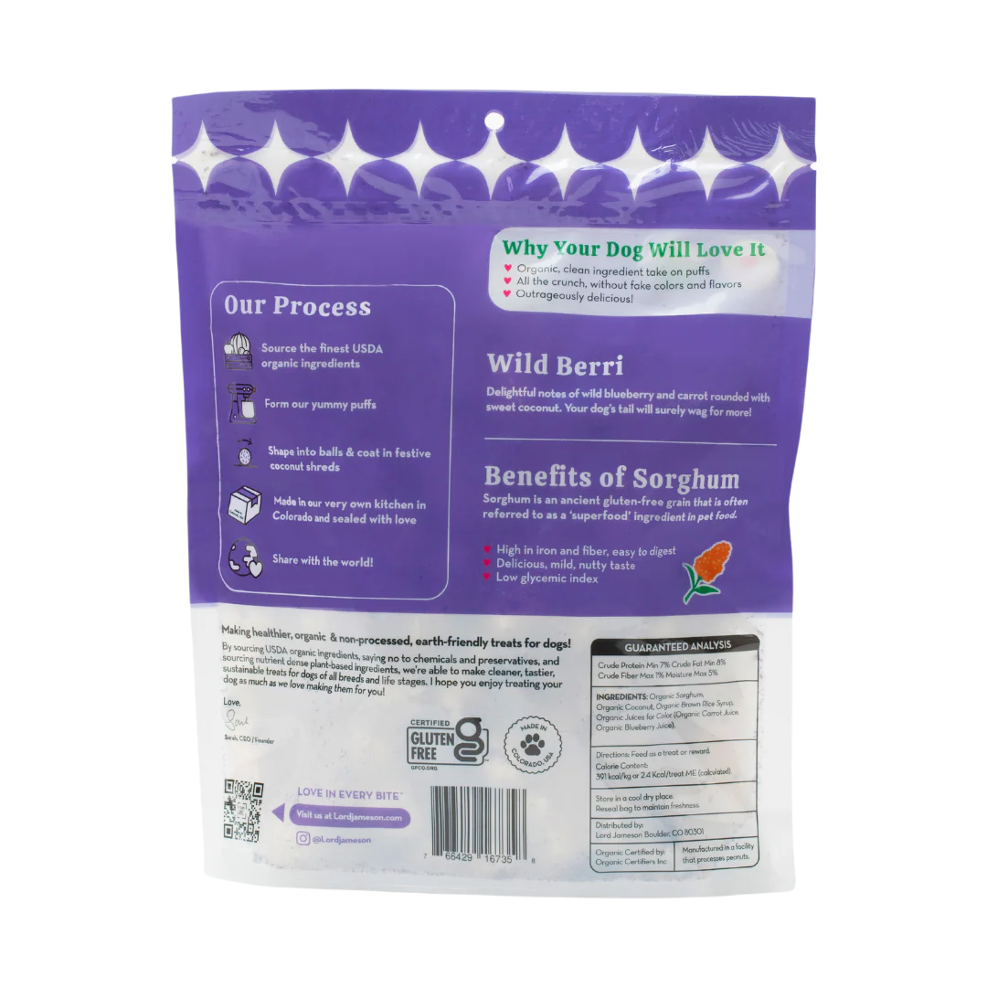 Wild Berri Organic Dog Treats