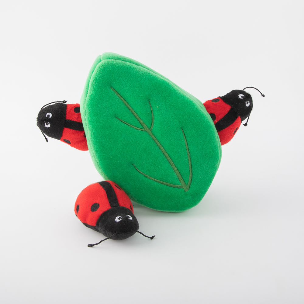 Zippy Burrow® – Ladybugs in Leaf