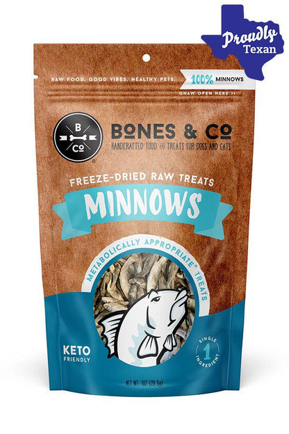 Bones & Co Minnows Freeze-Dried Dog Treats