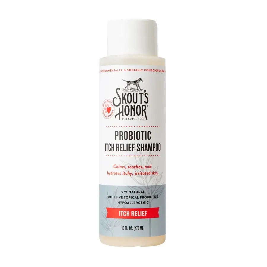 Skout's Honor Probiotic Shampoo Itch Relief 16oz
