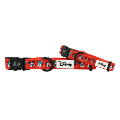 Sassy Woof Dog Collar - Disney Holiday Collection