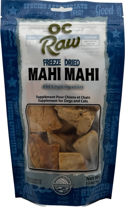 Mahi Mahi ~ 3.2 oz Freeze Dried